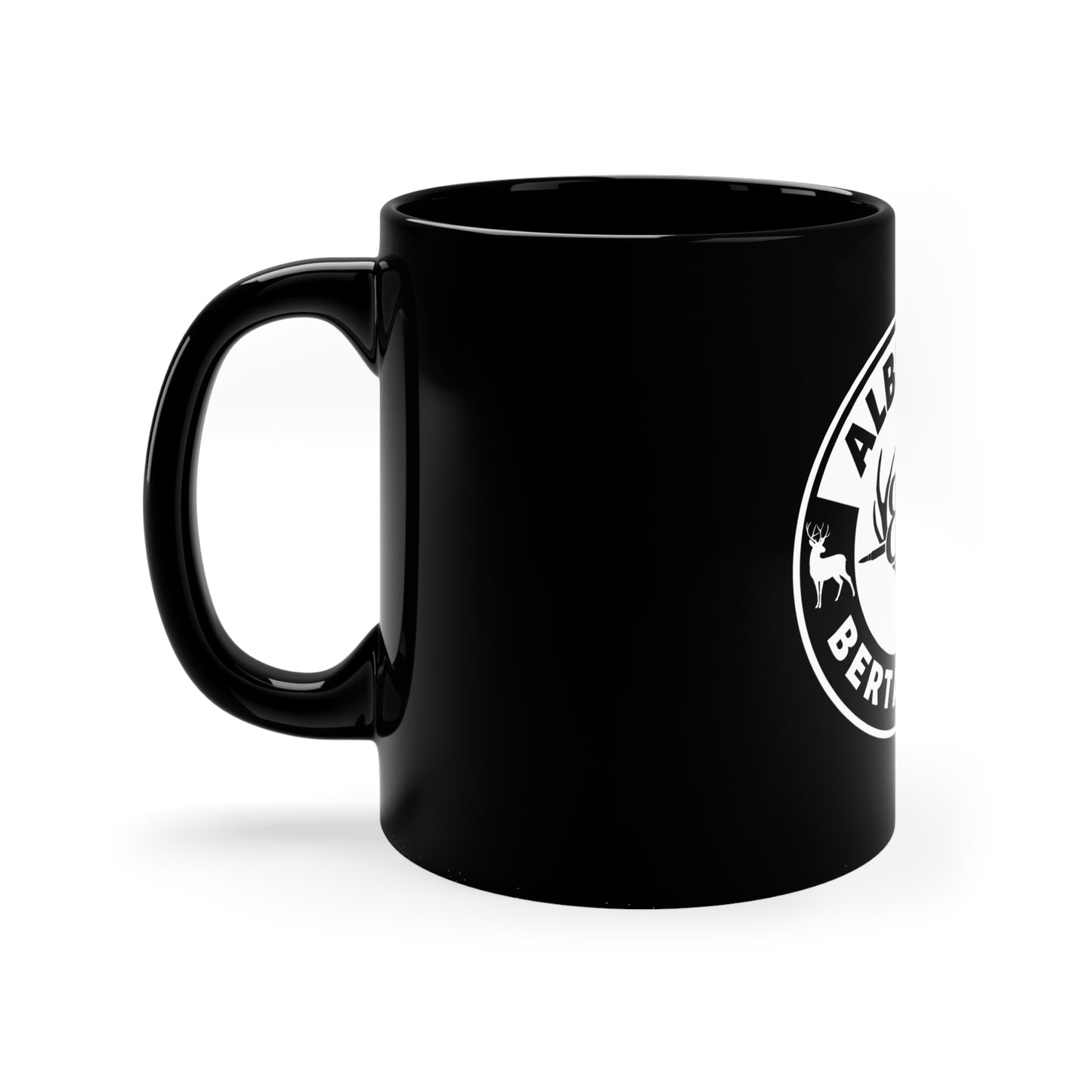 ROUND BB 11oz Black Mug